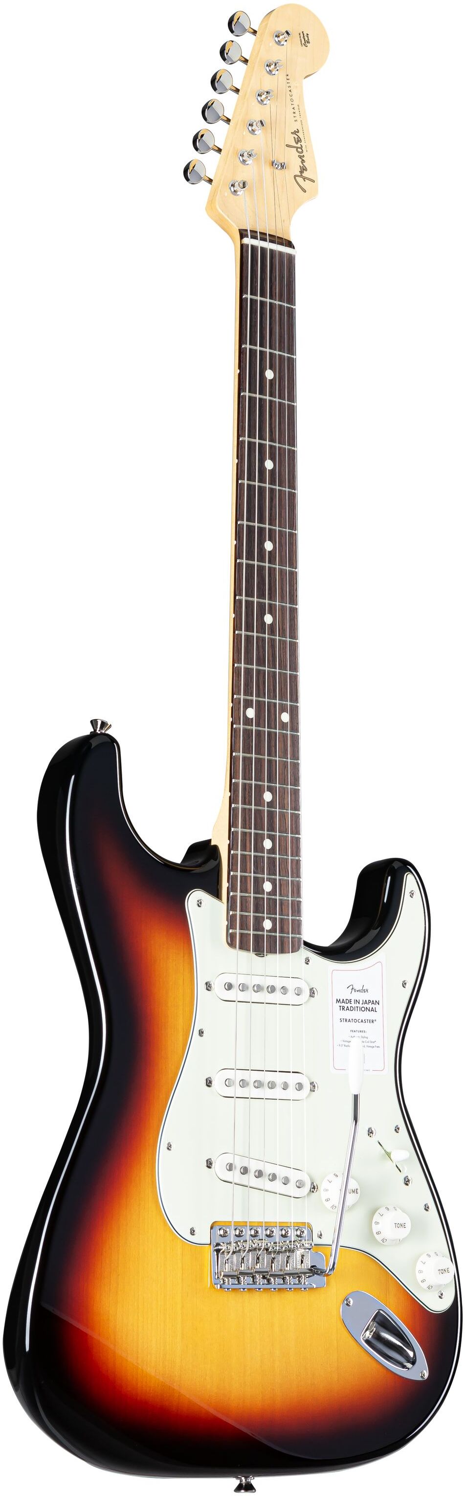 Fender Made in Japan Traditional '60s Stratocaster RW 3-Color Sunburst - E-Gitarre