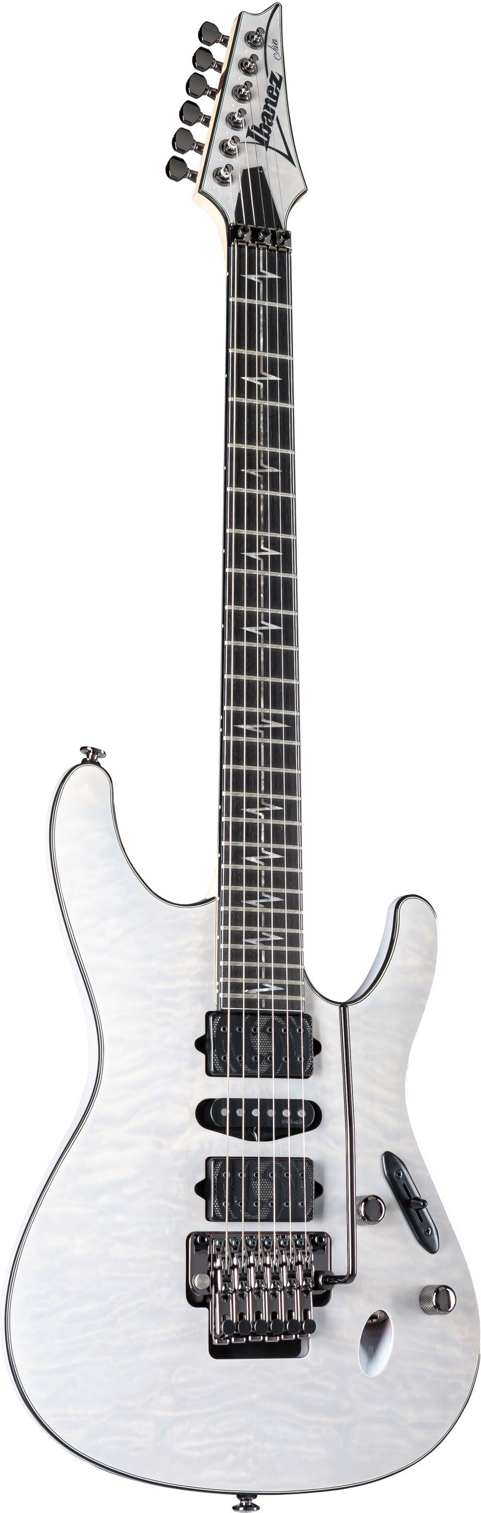 Ibanez Nita Strauss JIVAX2-GH Ghost - Custom E-Gitarre