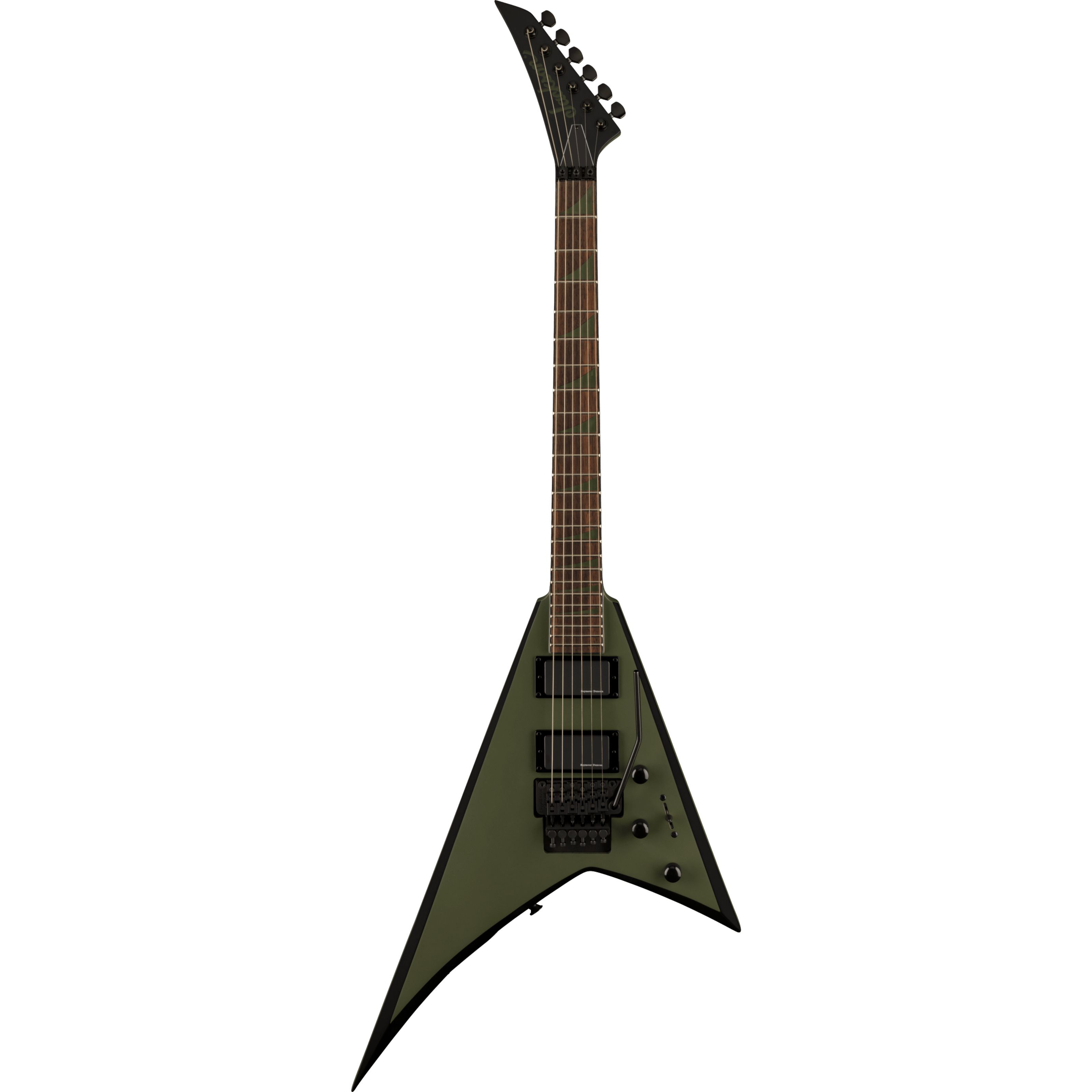Jackson X Series Rhoads RRX24 Matte Army Drab/ Black Bevel - E-Gitarre