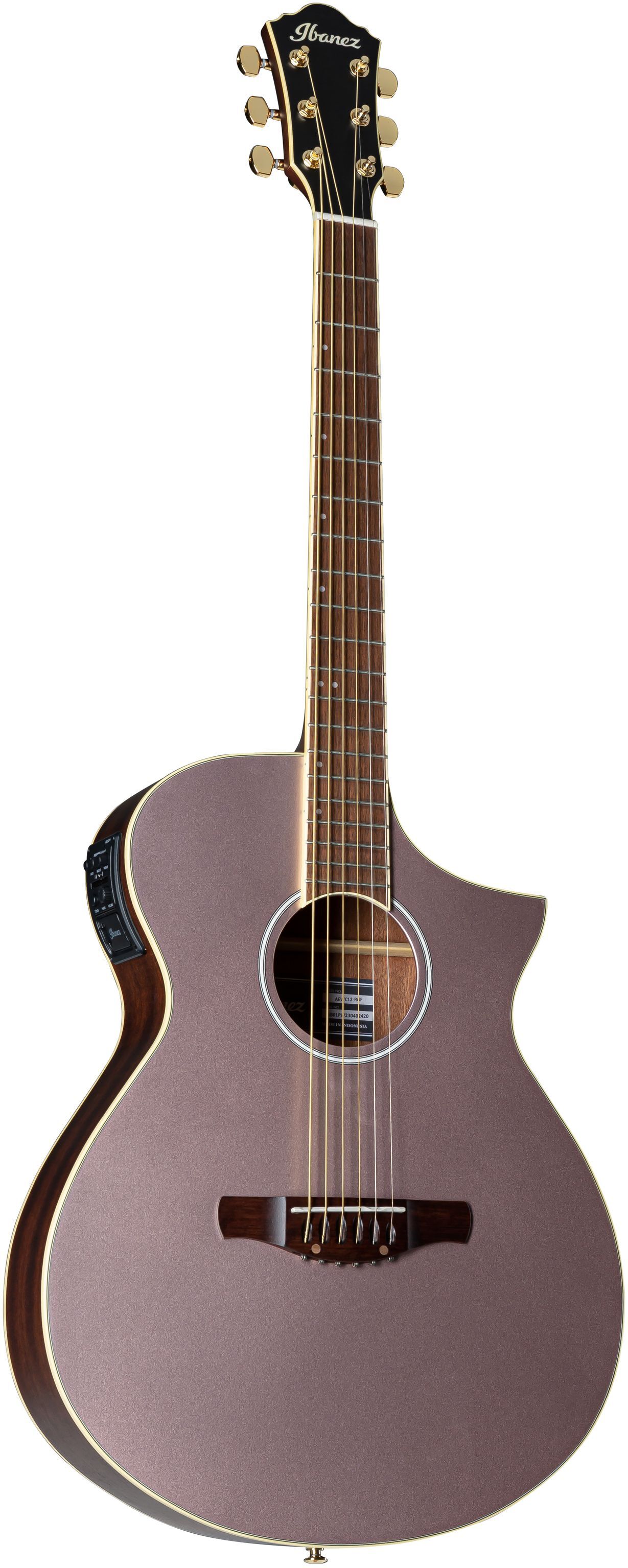 Ibanez AEWC12-RGF Rose Gold Metallic Flat - Westerngitarre