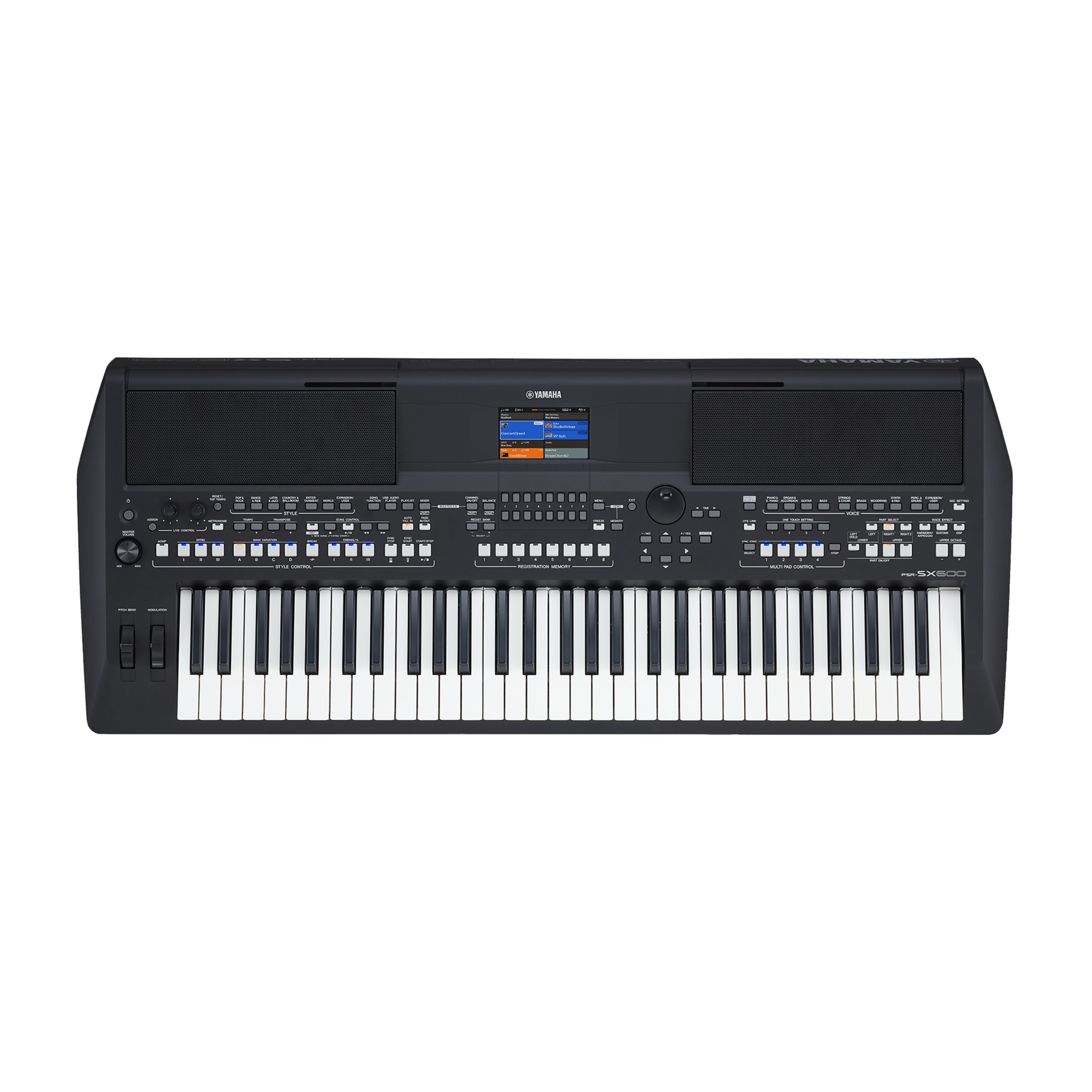 Yamaha PSR-SX600 - Keyboard