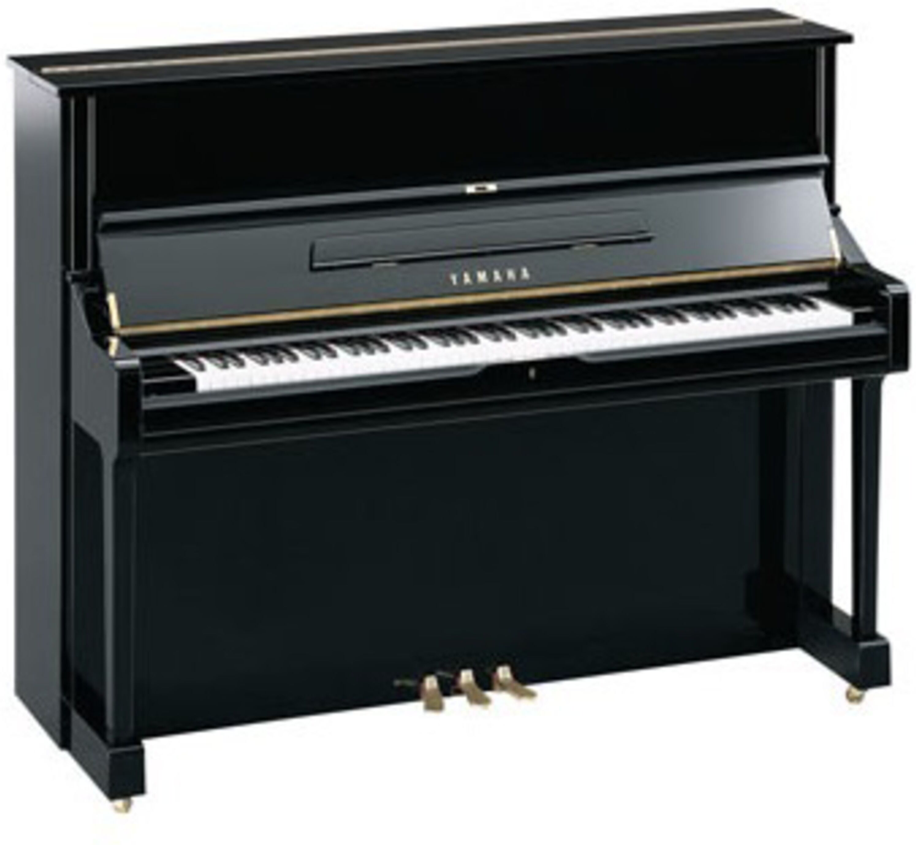 Yamaha U1A Bj. '86 schw. pol., 121cm - Gebraucht Klavier