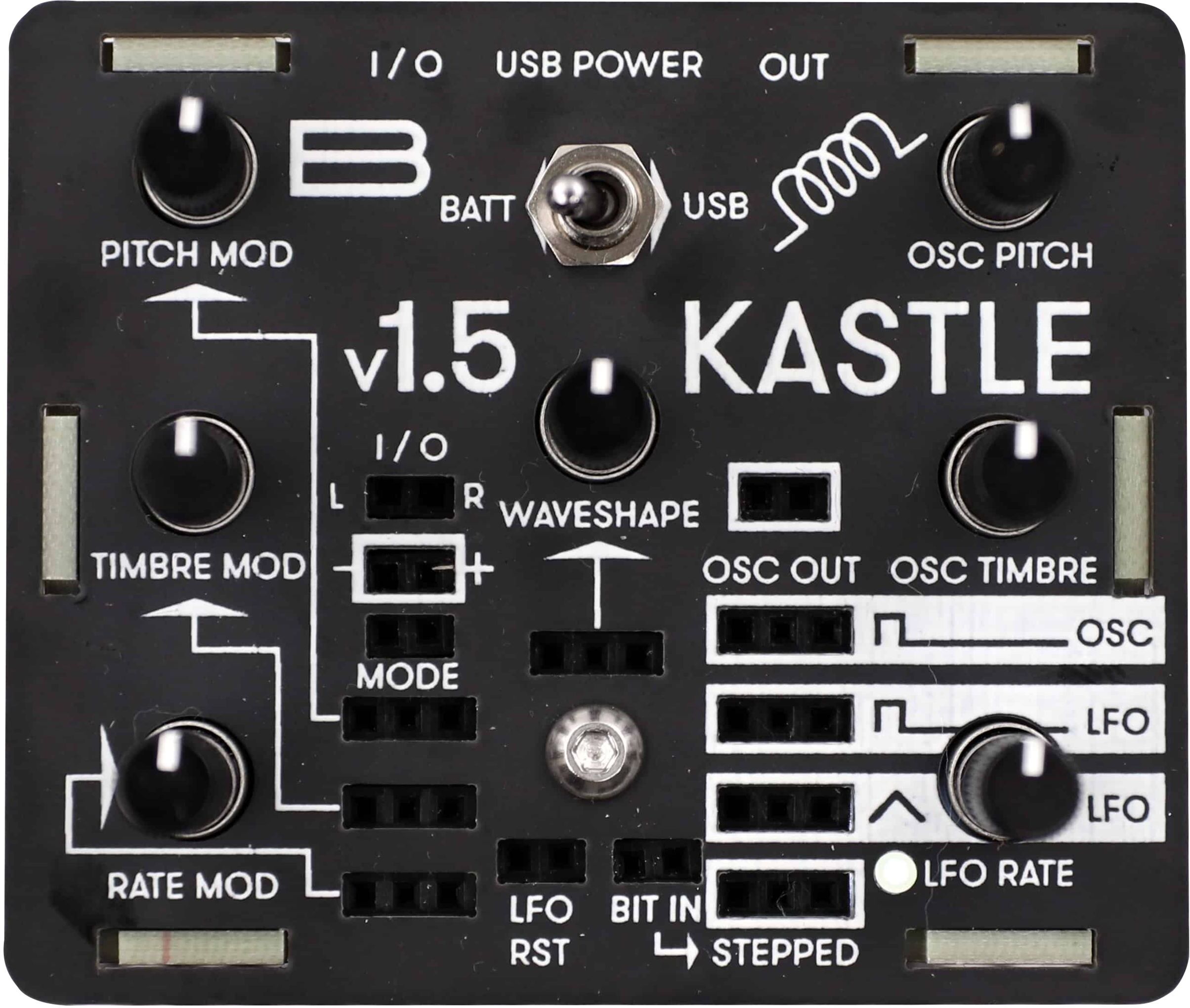 Bastl Instruments Kastle Synth V1.5 - Digital Synthesizer