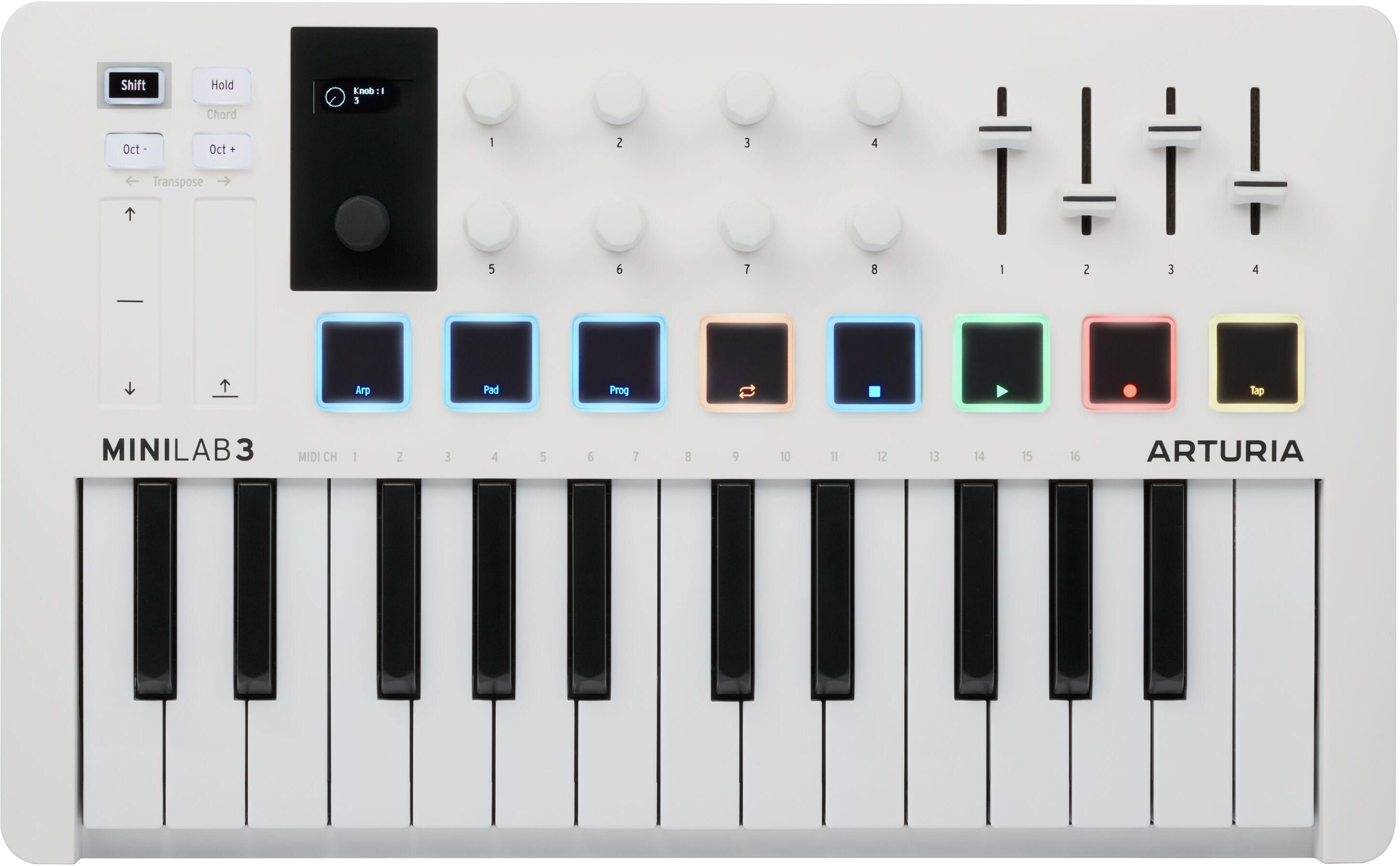 Arturia Master MIDI Keyboard 25 Tasten MiniLab 3