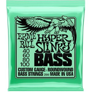 Ernie Ball EB2841 40-100 Hyper Slinky Nickel Wound - Saitensatz für 4-Saiter E-Bass