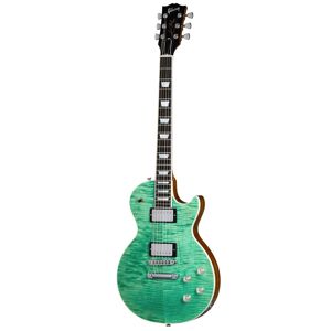 Gibson Les Paul Modern Figured Seafoam Green - Single Cut E-Gitarre