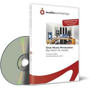 Audio Workshop Club Music Production Big Room & Vocals, DVD Mac/PC - Lernsoftware