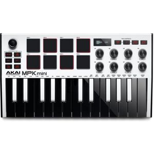 Akai Professional Master MIDI Keyboard mini 25 Tasten MPK mini mk3 White