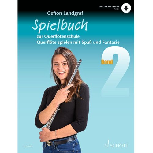 Schott Music Querflötenschule: Spielbuch 2 - Schulwerk für Querflöten