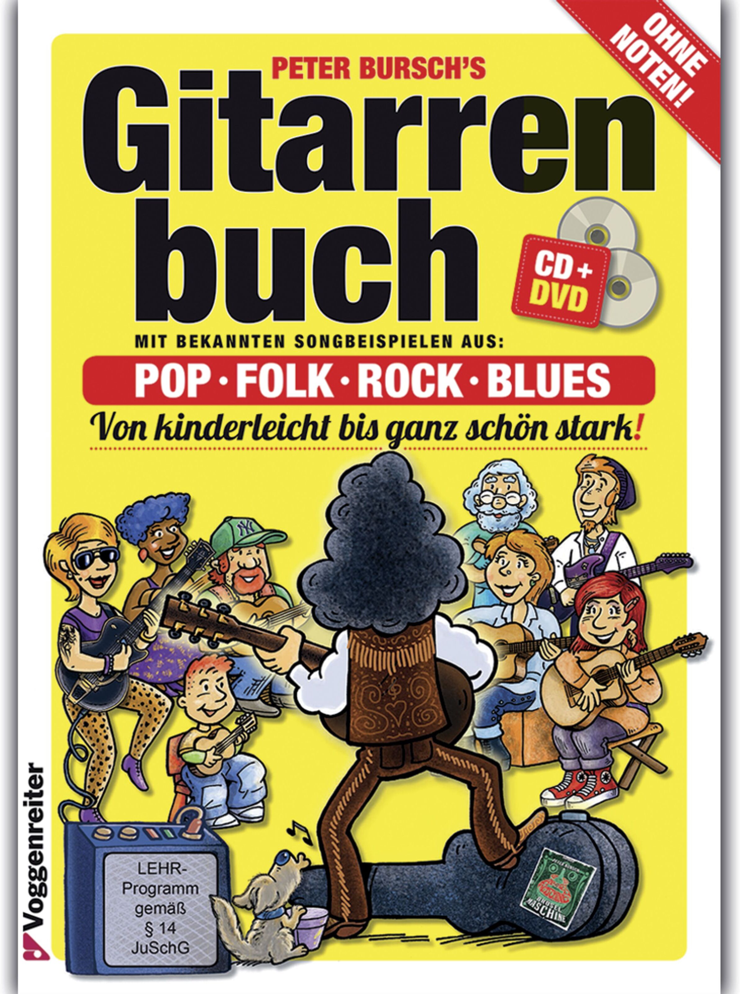 Voggenreiter Peter Bursch's Gitarrenbuch 1 - Schulwerk für Gitarre