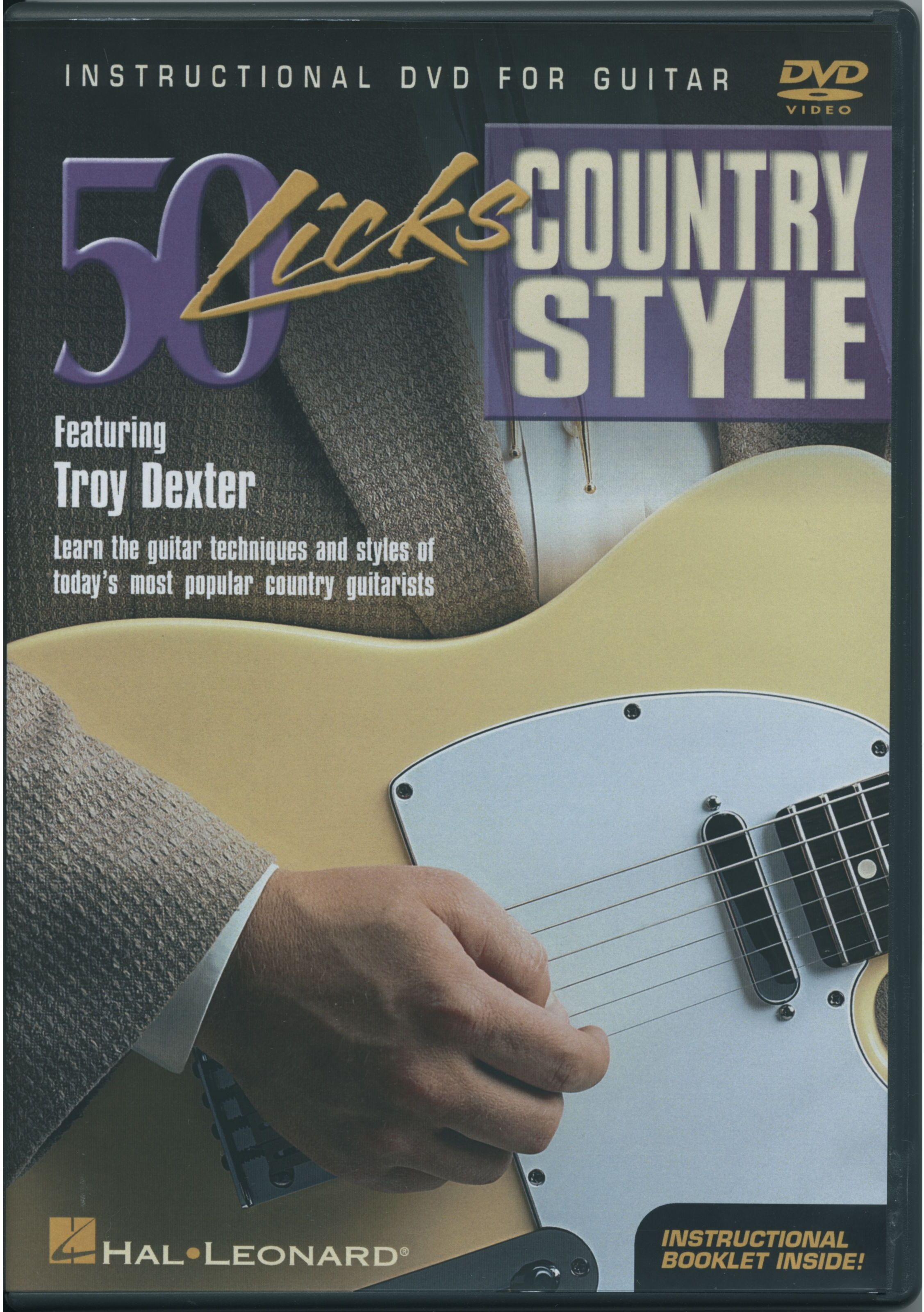 Hal Leonard 50 Licks - Country style DVD - DVD