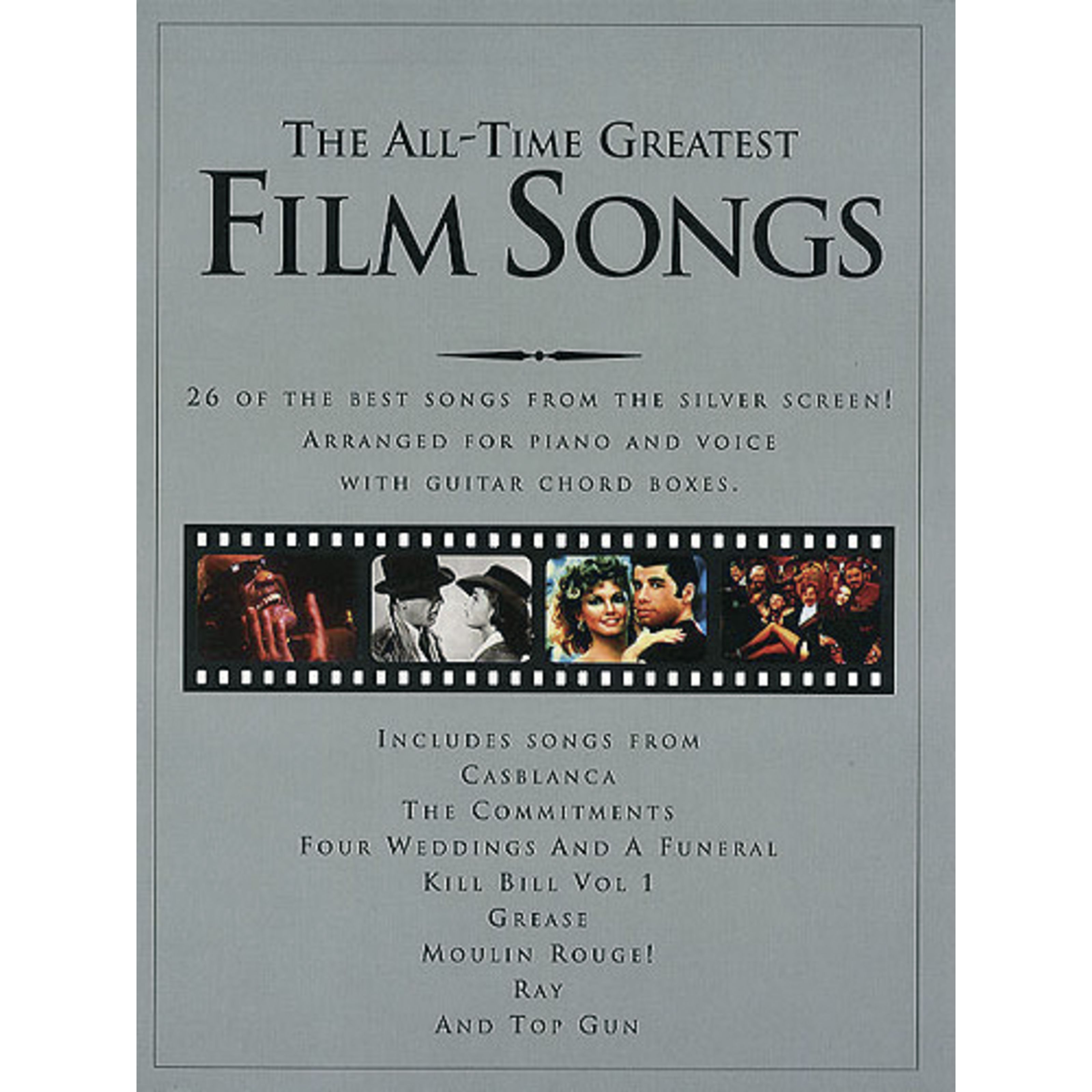 Wise Publications The All-Time Greatest Film Songs - Songbook