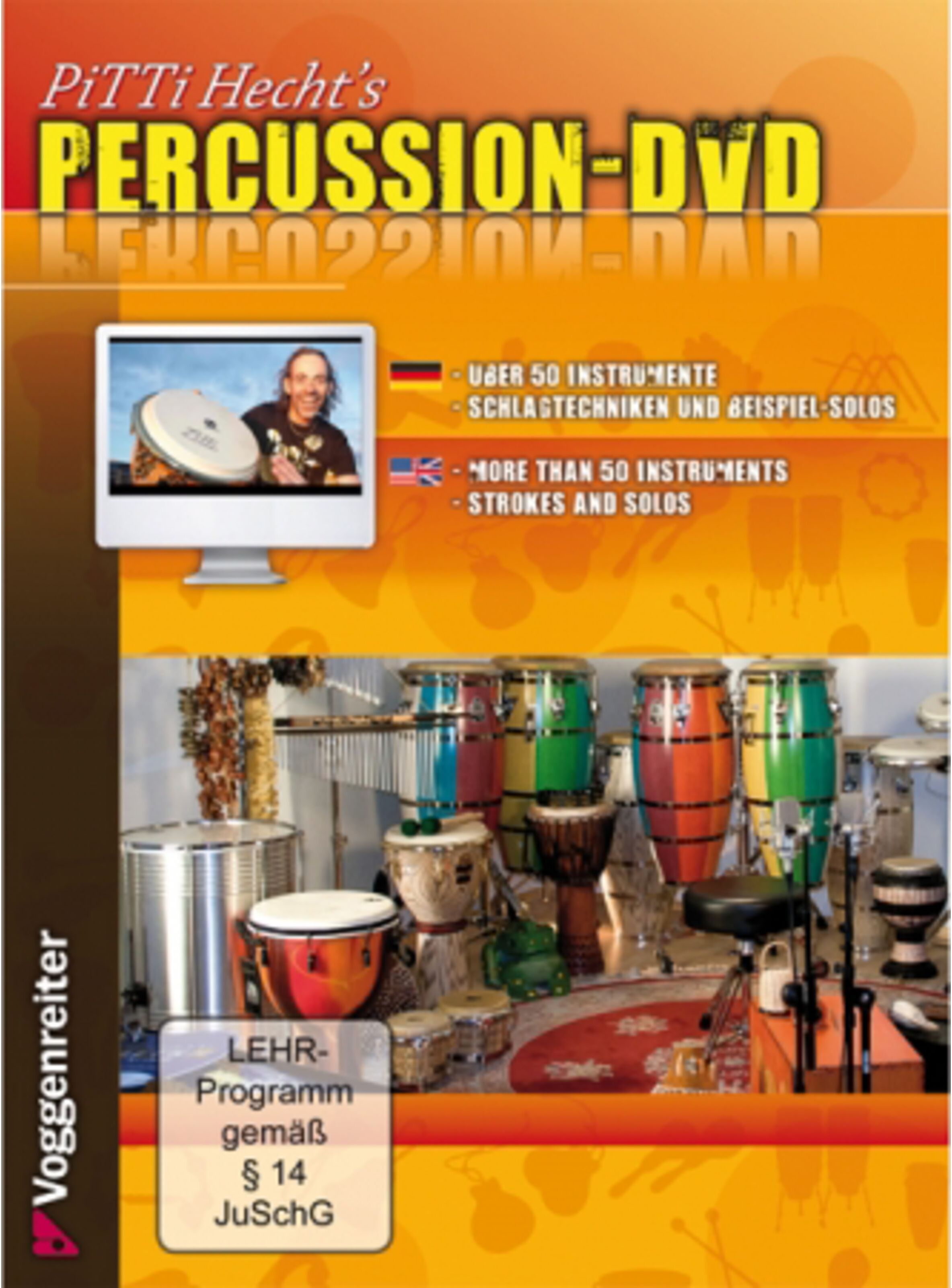 Voggenreiter Pitti Hecht's Percussion DVD deutsch / englisch - DVD