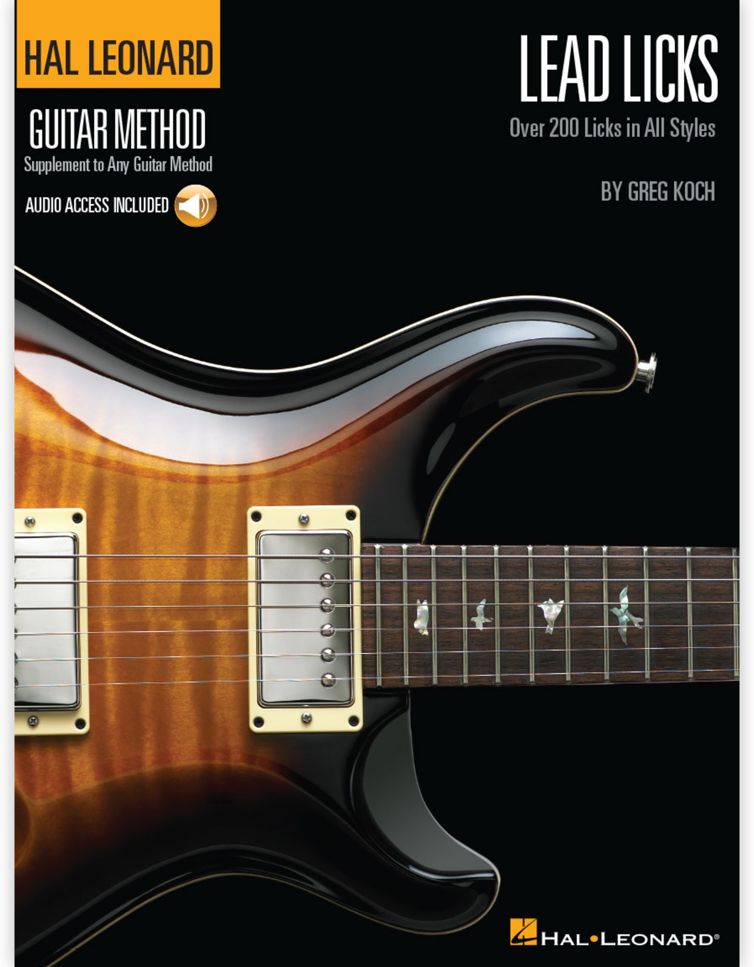 Hal Leonard Hal Leonard Guitar Method: Lead Licks - Greg Koch - Schulwerk für Gitarre