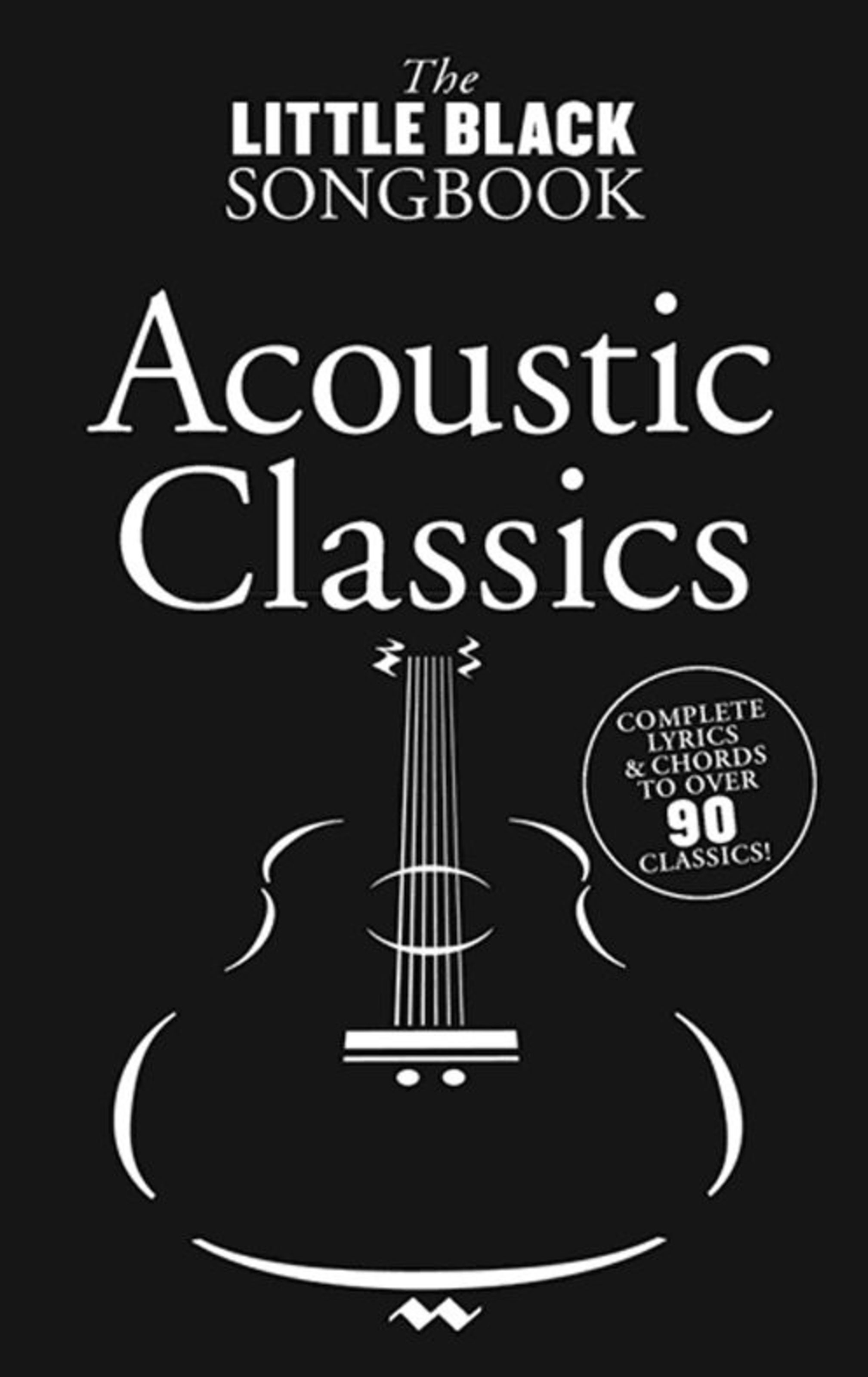 Wise Publications The Little Black Songbook: Acoustic Classics - Songbook