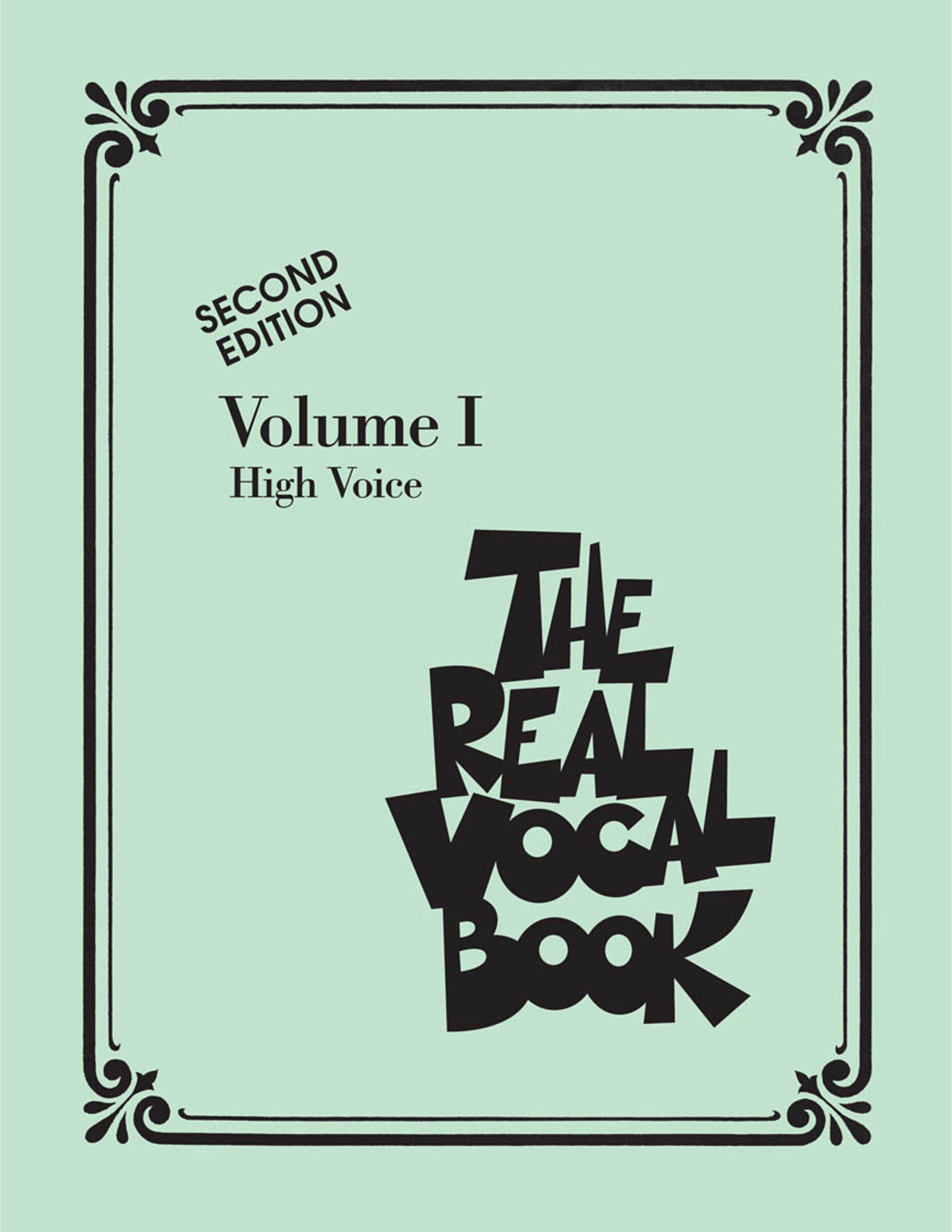 Hal Leonard The Real Vocal Book I High Voice - Songbook