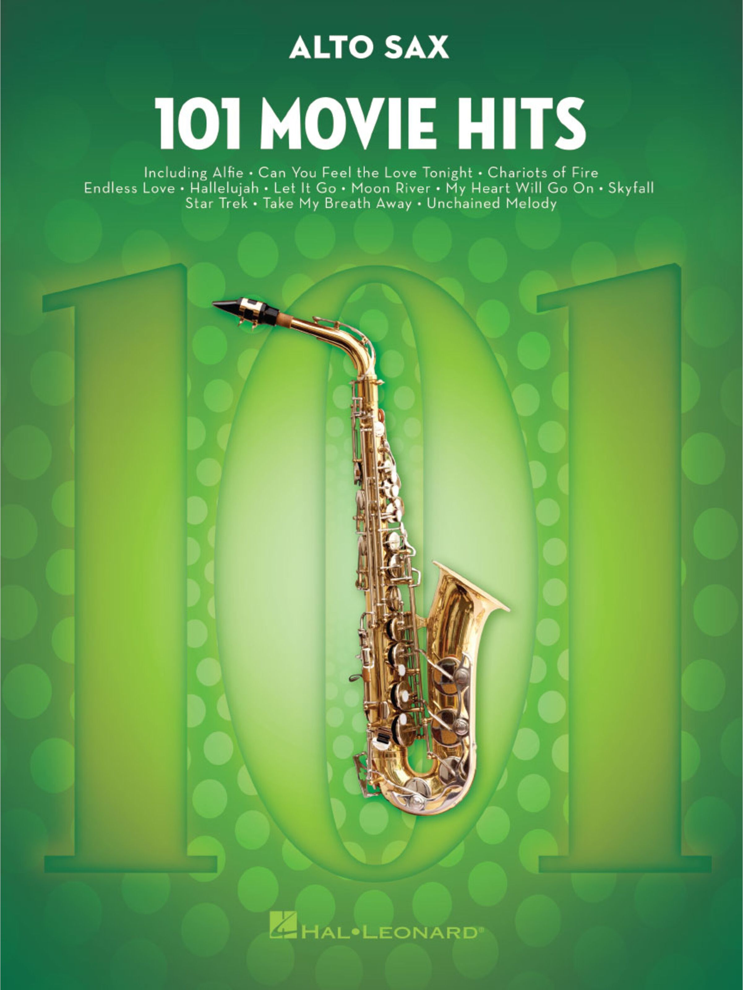 Hal Leonard 101 Movie Hits For Alto Saxophone - Noten Sammlung für Holzblasinstrumente