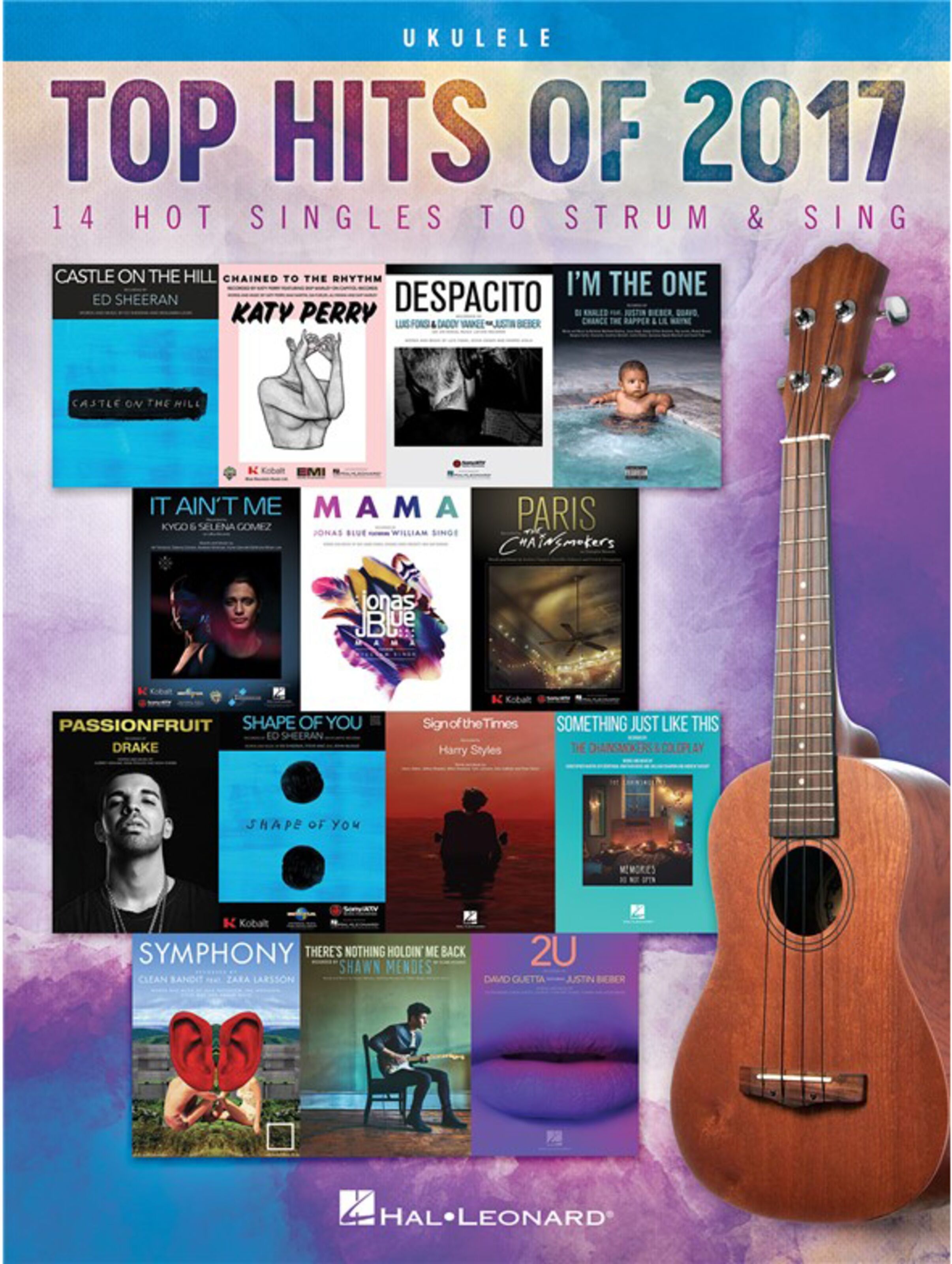 Hal Leonard Top Hits Of 2017 - Songbook