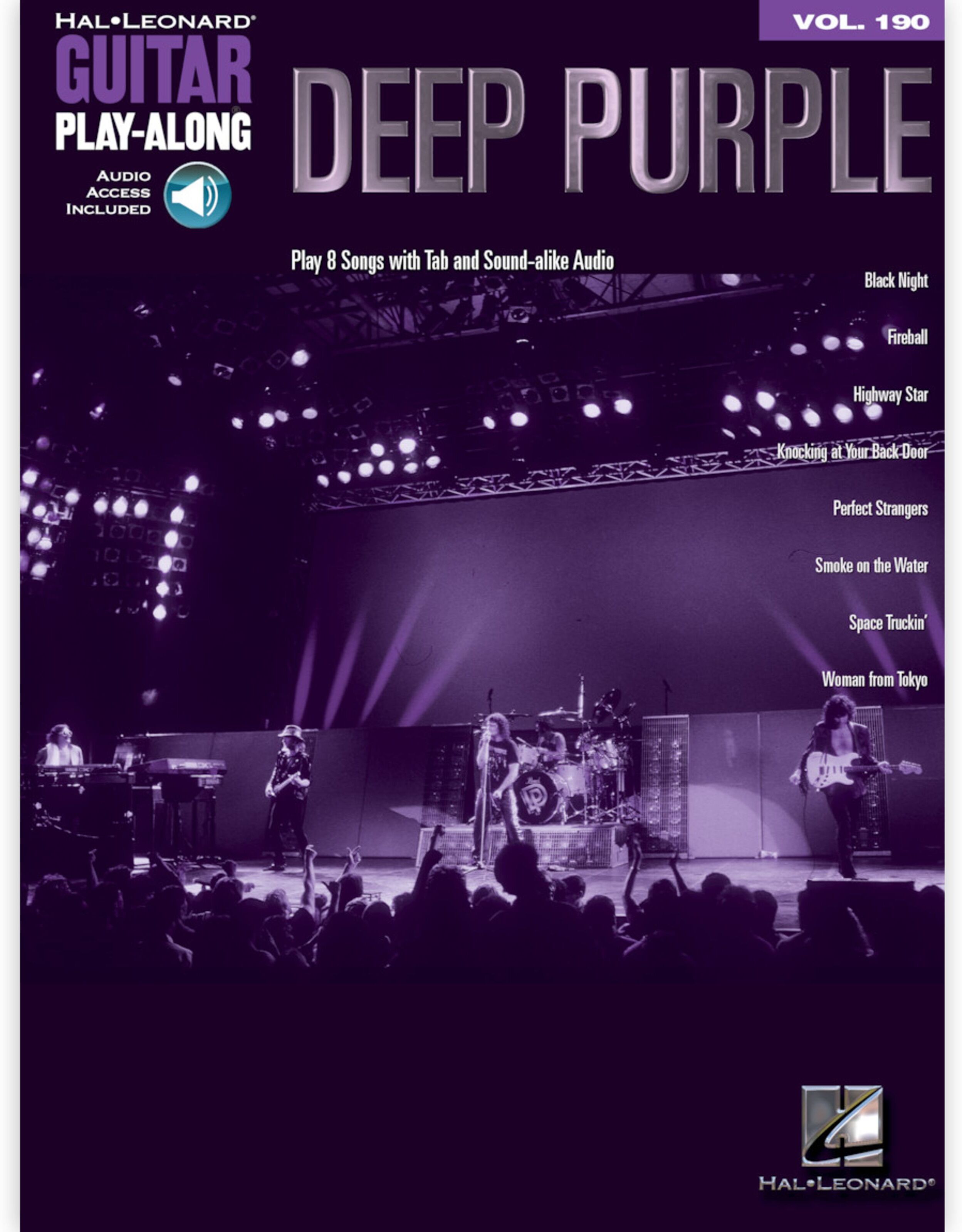 Hal Leonard Guitar Play-Along Volume 190: Deep Purple - Noten für Gitarre