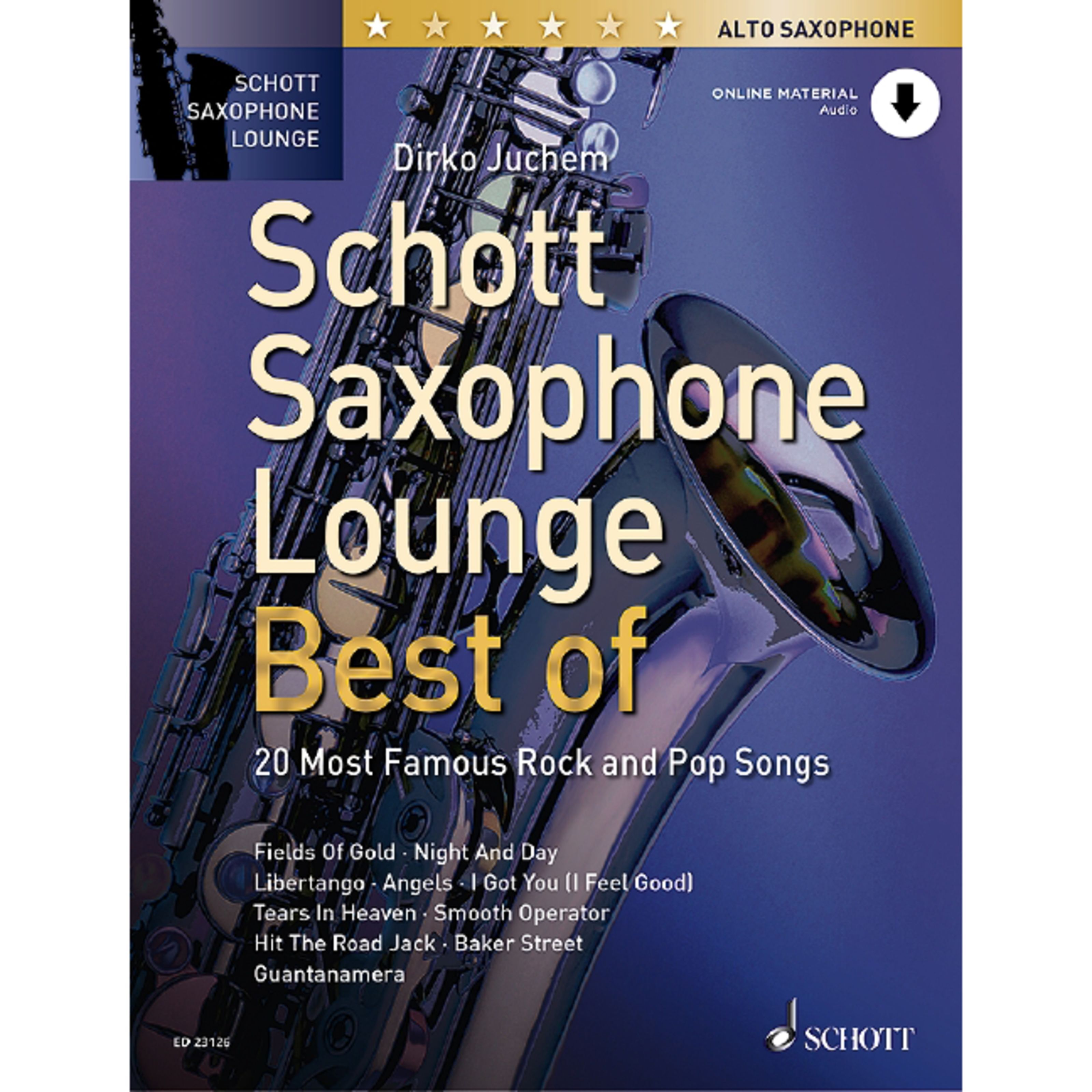 Schott Music Saxophone Lounge - BEST OF - Noten für Holzblasinstrumente