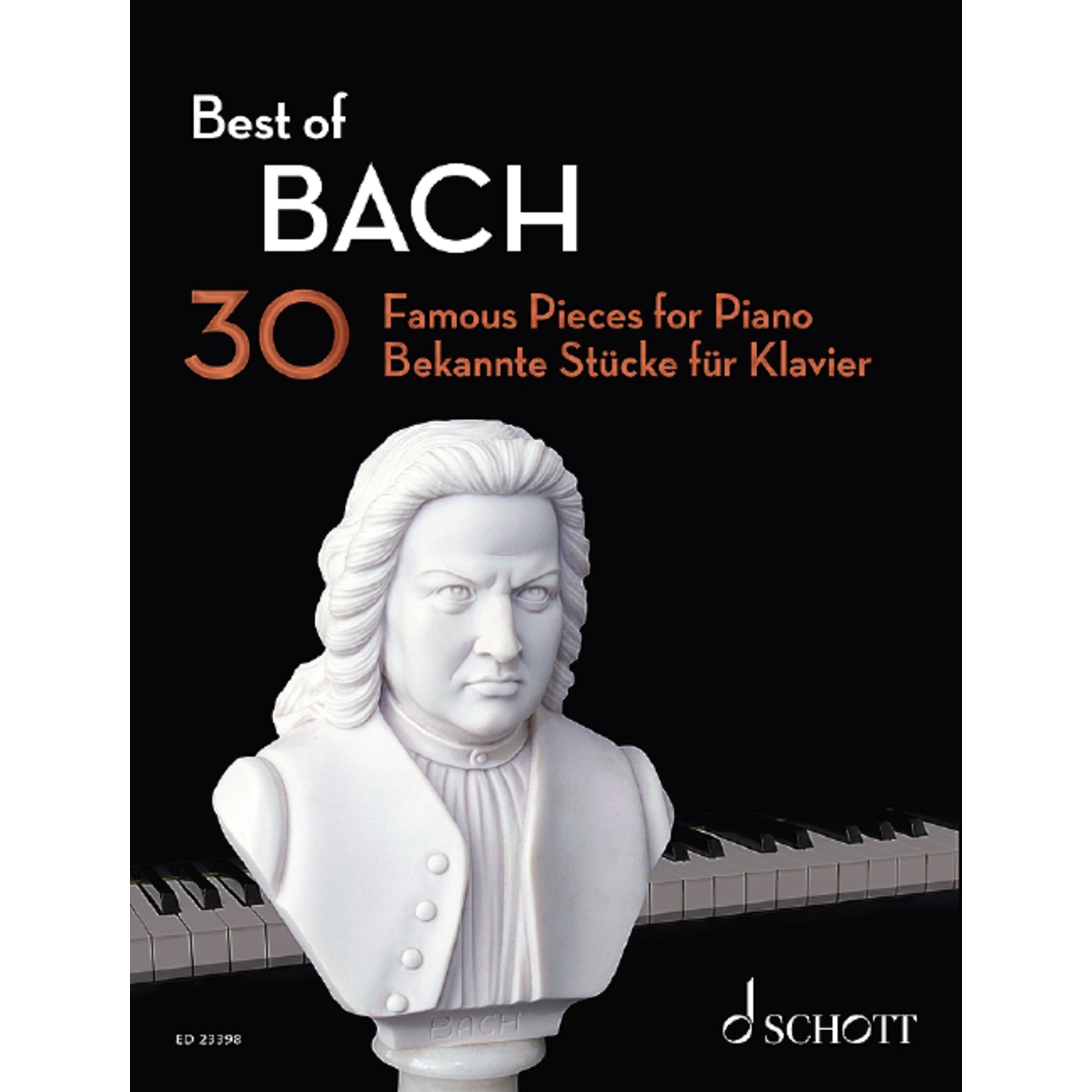 Schott Music Best of Bach - Noten für Tasteninstrumente