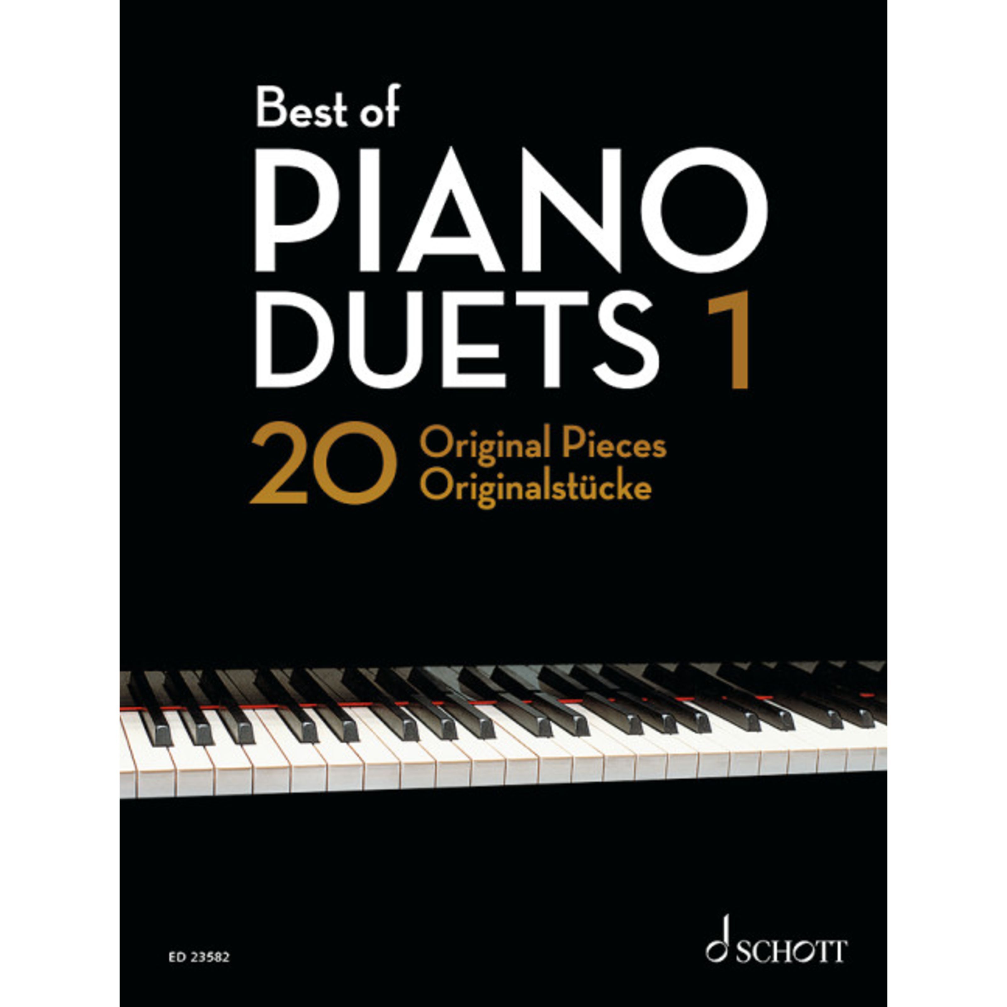 Schott Music Best of Piano Duets 1 - Noten für Tasteninstrumente