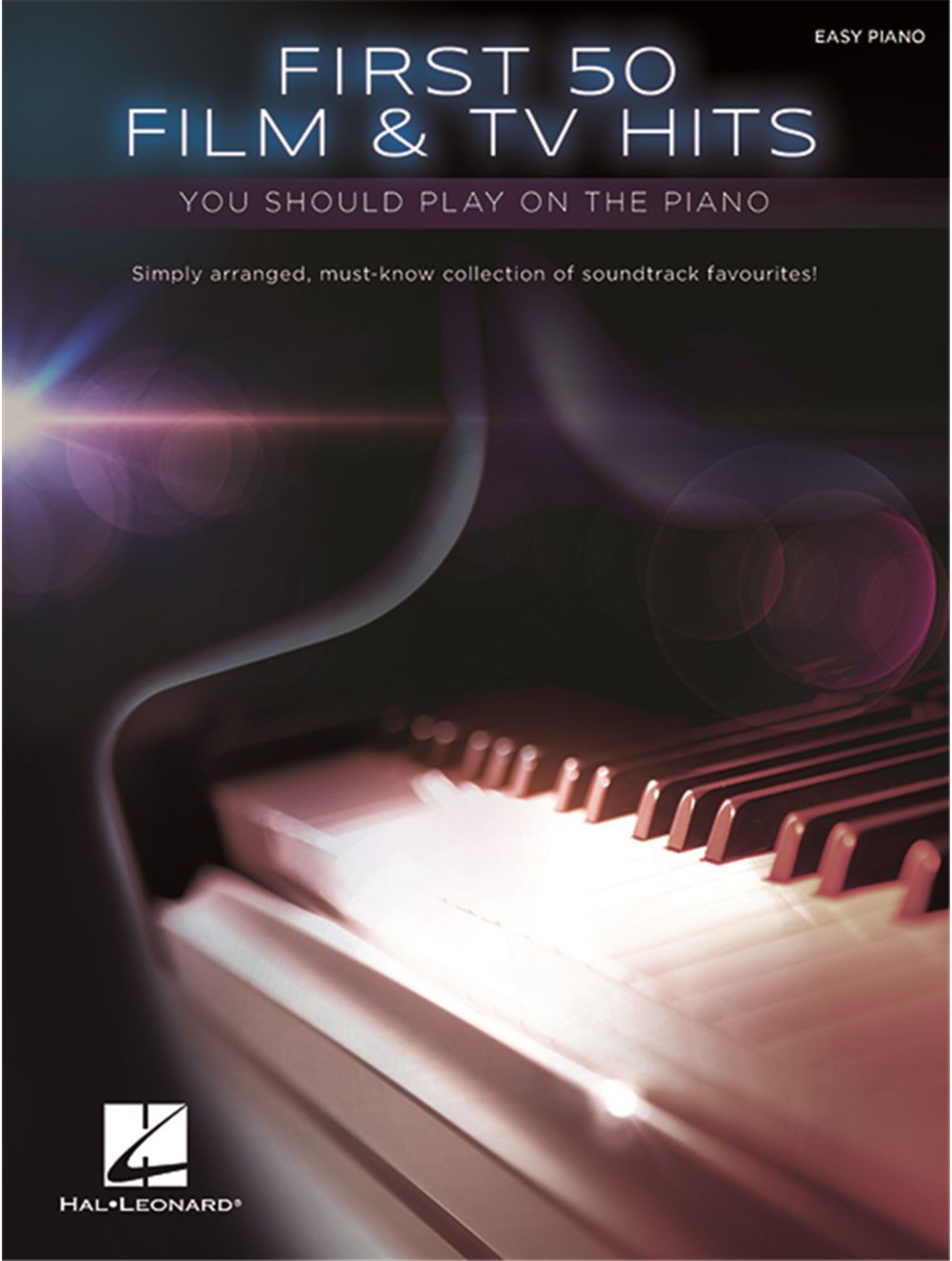 Hal Leonard First 50 Film & TV Hits You Should Play On The Piano - Songbook