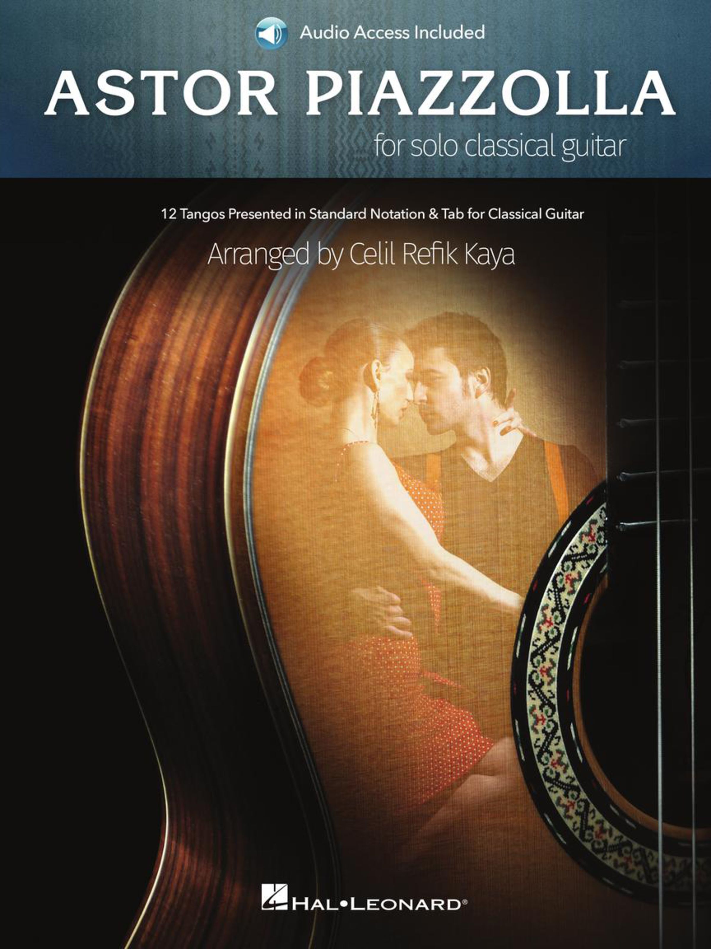 Hal Leonard Astor Piazzolla for Solo Classical Guitar - Songbook