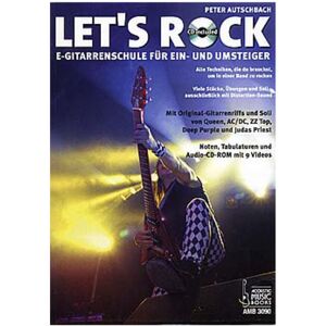 Acoustic Music Books Let's Rock - E-Gitarrenschule für Ein- und Umsteiger - Schulwerk für Gitarre