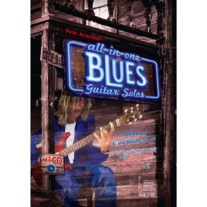 Acoustic Music Books All in One Blues Guitar Solos für E- und Akustik-Gitarre - Schulwerk für Gitarre