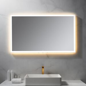 neoro n50 Metal Touch Lichtspiegel B: 120 cm, mit umlaufender Beleuchtung, direkt + indirekt, BN0029MI,