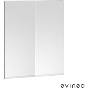 evineo ineo   ineo PRO Spiegelfront-Set für Spiegelschrank mit 2 Türen, BL000055,