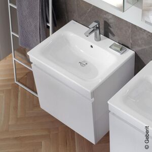 Geberit Renova Plan Neu Waschtisch mit Unterschrank, 1 Auszug, 501914011,