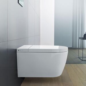 Duravit SensoWash® Starck f Plus Compact Dusch-WC Komplettanlage für Wandmontage, mit WC-Sitz, 650000012004320,