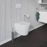 Duravit ME by Starck Wand-Tiefspül-WC Compact, rimless, 2530090000,