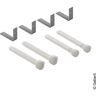 Geberit Verlängerungs-Set zu Platten UP320, UP300, UP200, UP-Omega, UP-Sigma, UP-Kappa, 240938001,