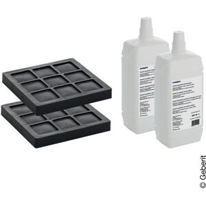 Geberit AquaClean Set 2 Aktivkohlefilter und 2 Düsenreiniger NEW für AquaClean 8000plus und Balena 8000, 240626001,