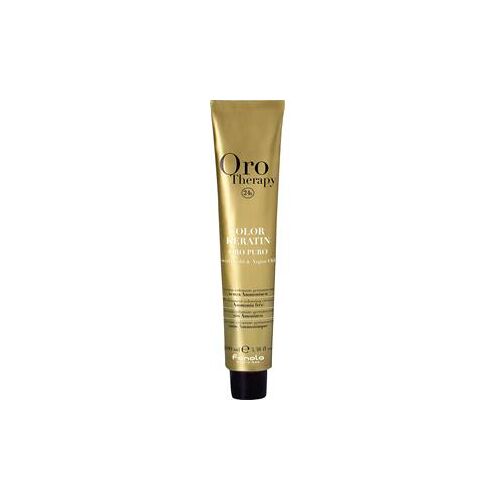 Fanola Farbveränderung Haarfarbe und Haartönung Oro Therapy Oro Puro Color Keratin Nr. 7,4 Mittelblond Kupfer