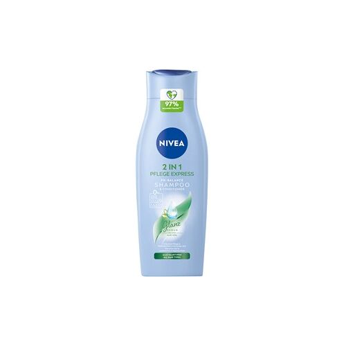 NIVEA Haarpflege Shampoo 2in1 Pflege Express Shampoo + Spülung