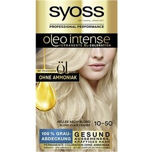 Syoss Colorationen Oleo Intense 10-50 Helles Asch-Blond Stufe 3Öl-Coloration