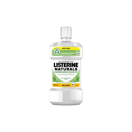 Listerine Zahnpflege Mundspülung Naturals Zahnfleisch-Schutz 600 ml
