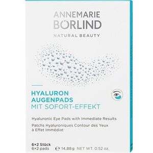 ANNEMARIE BÖRLIND Gesichtspflege AUGE & LIPPE Hyaluron Augenpads mit Sofort-Effekt 6 x 2 Pads