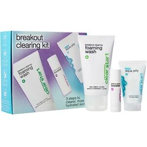 Dermalogica Pflege Clear Start Breakout Clearing Kit Breakout Clearing Foaming Wash 15 ml + Breakout Clearing Booster 10 ml + Cooling Aqua Jelly 10 ml