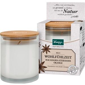 Kneipp Duftwelten Raumdüfte Duftkerze No. 5 Wohlfühlzeit