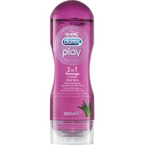 Durex Lust & Liebe Gleitgele Play2 in 1 Massage & Gleitgel Aloe Vera