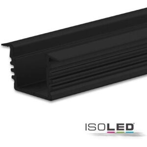 Fiai IsoLED LED Einbauprofil DIVE12 Aluminium schwarz 200cm