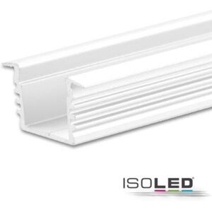 Fiai IsoLED LED Einbauprofil DIVE12 Aluminium weiß RAL 9010 200cm