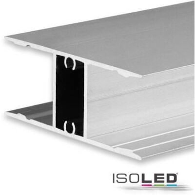 LED Aufbauleuchtenprofil HIDE DOUBLE Aluminium eloxiert 200cm Fiai IsoLED 114800 LED Aufbauleuchtenprofil HIDE DOUBLE Aluminium eloxiert 200cm Fiai IsoLED 114800