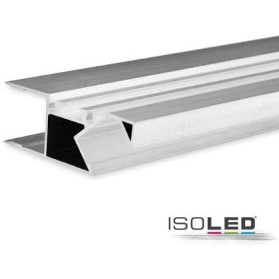 LED Aufbauleuchtenprofil HIDE ASYNC Aluminium eloxiert 200cm Fiai IsoLED 114806 LED Aufbauleuchtenprofil HIDE ASYNC Aluminium eloxiert 200cm Fiai IsoLED 114806