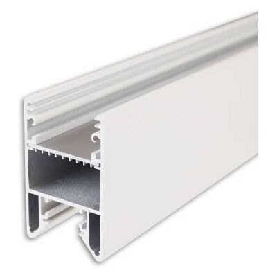 ISOLED Leuchtenprofil HALON Aluminium weiß RAL 9003 200cm max. 28mm Stripes mit einklickbarem Kühlstreifen Fiai IsoLED 117386 ISOLED Leuchtenprofil HALON Aluminium weiß RAL 9003 200cm max. 28mm Stripes mit einklickbarem Kühlstreifen Fiai IsoLED 117386
